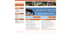Desktop Screenshot of paardenwerk.nl